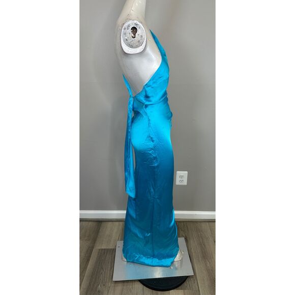 Amanda Uprichard Jaida Silk One-Shoulder Dress Size XS $339 - Picture 11 of 13